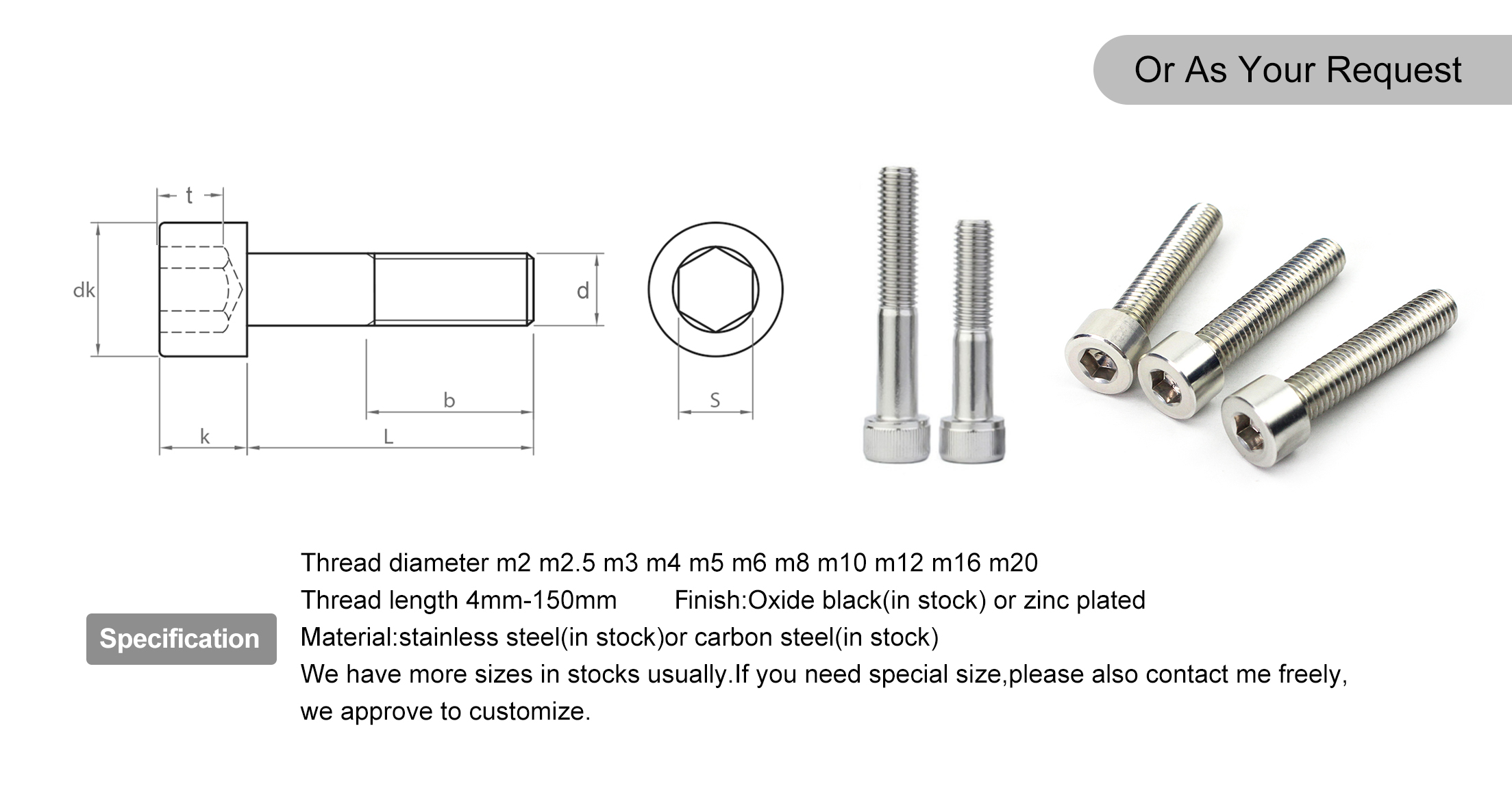 socket head screw din912