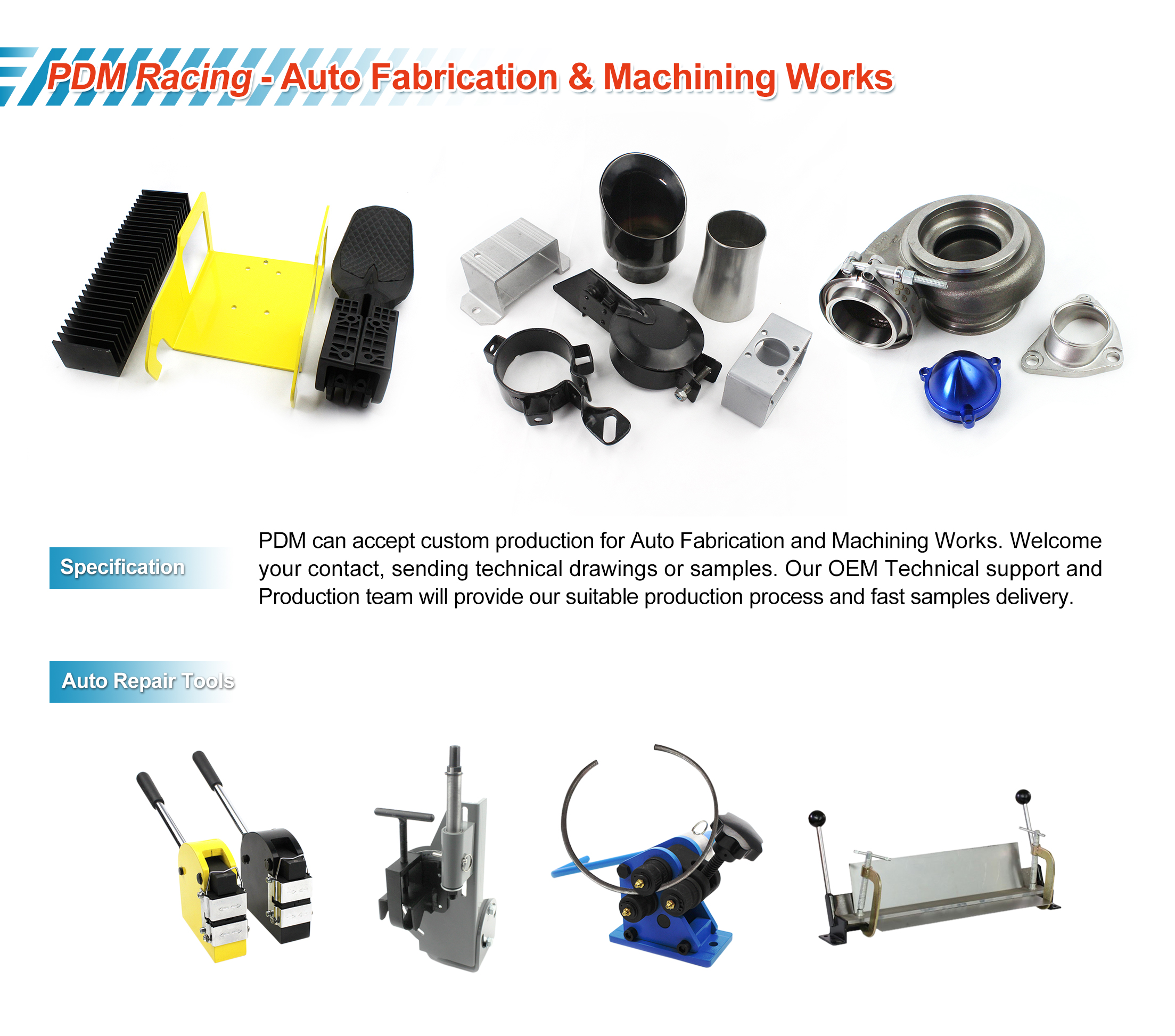 fabrication accessoires auto
