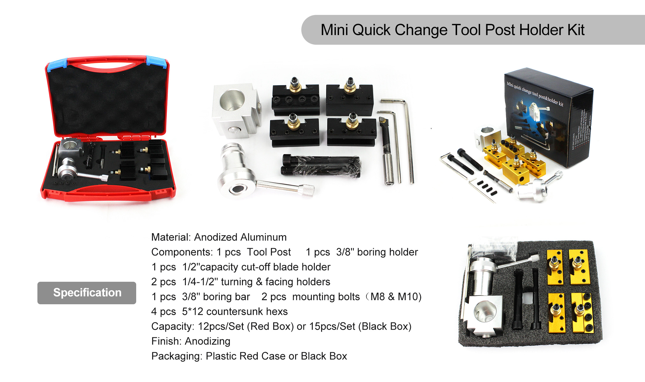 mini lathe quick change tool post