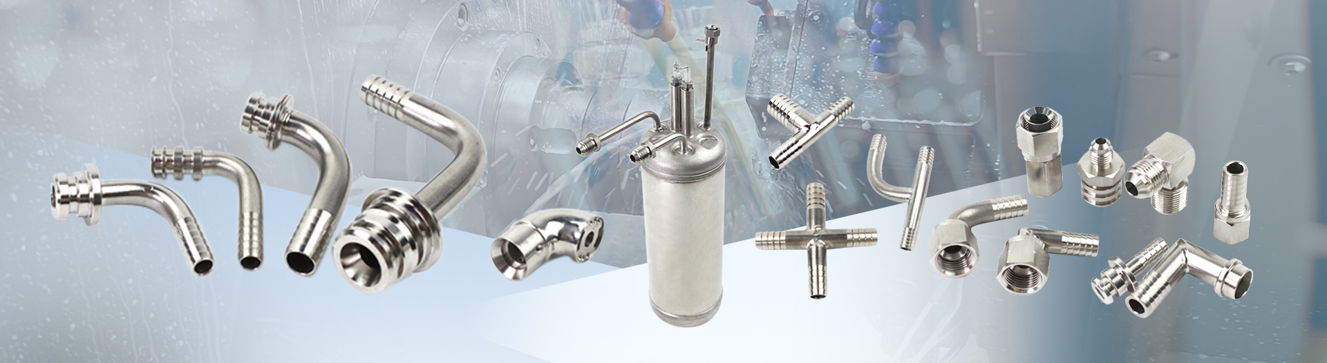 barbed fitting stainless