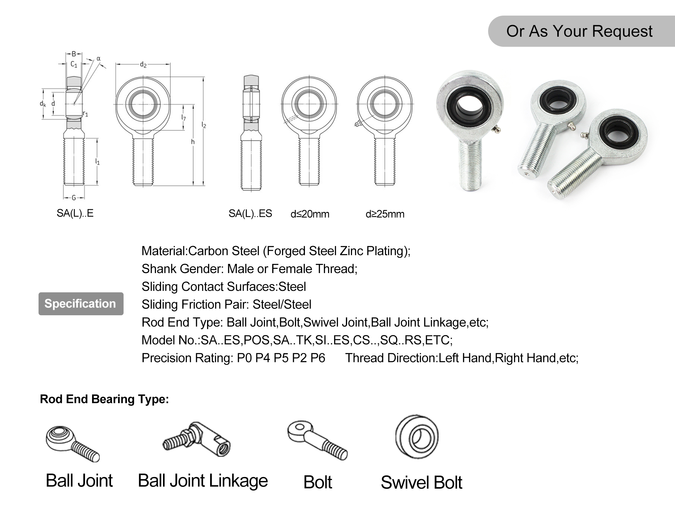 rod end bearing manufacturers