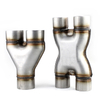 X & Y Pipe Exhaust Connectors