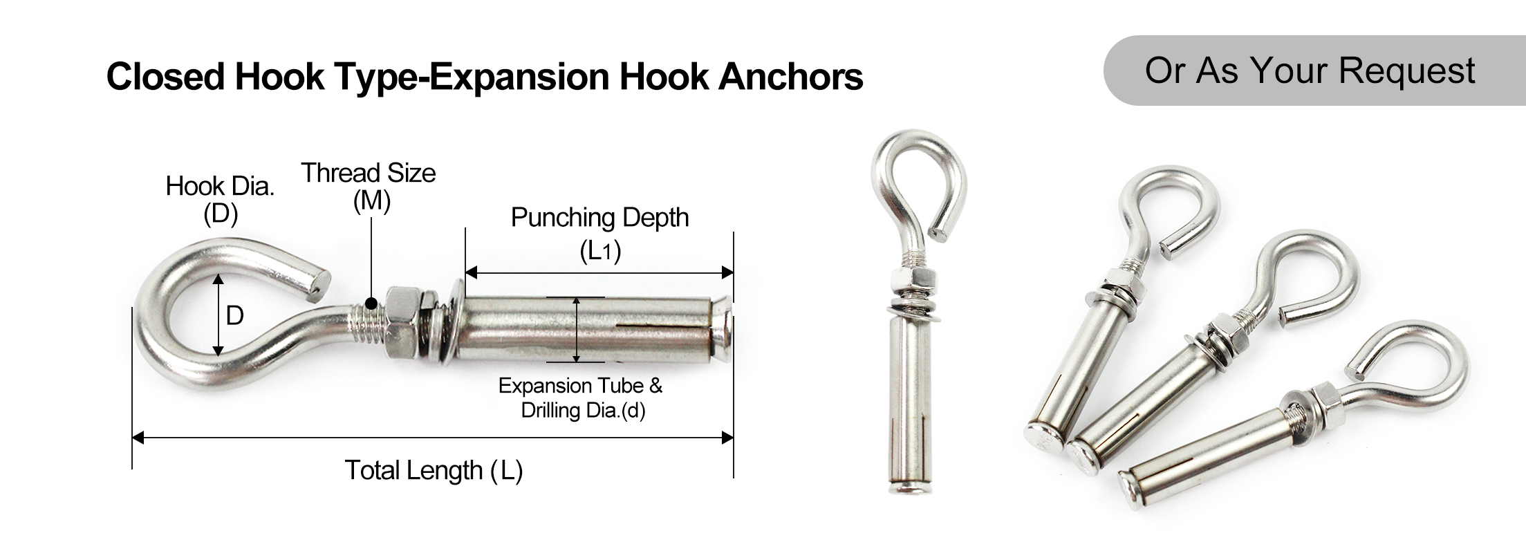 eye screw hook