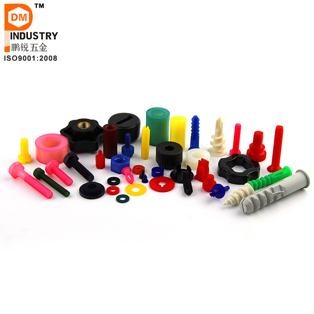 Plastic Screws Nuts Washers