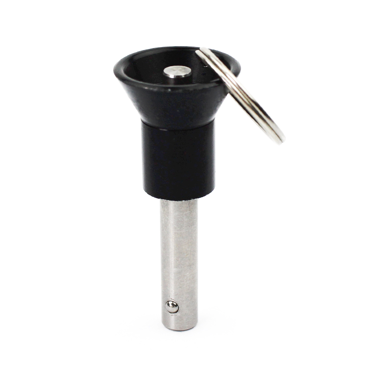 Recessed Cup Handle Quick Release Ball Lock Pin