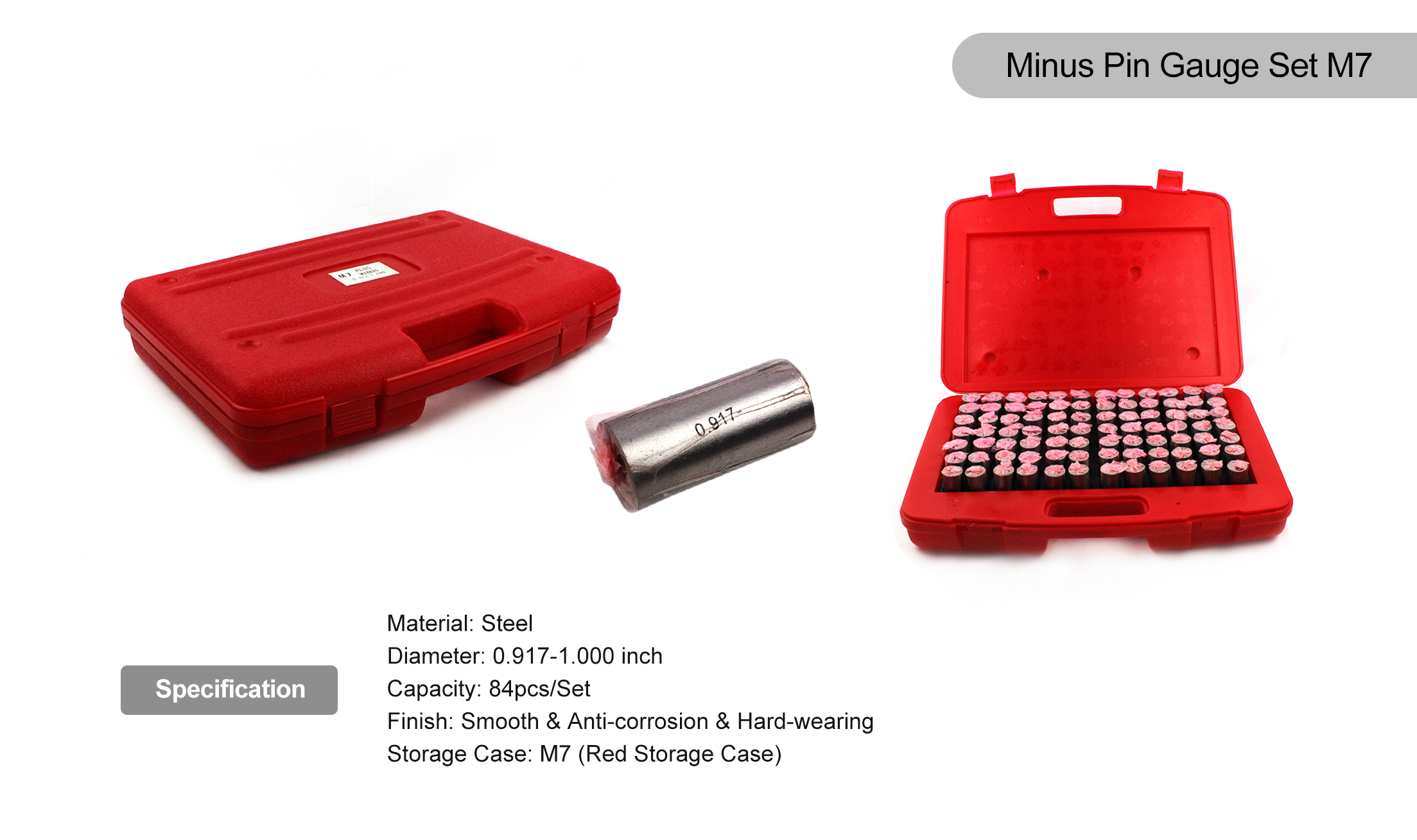 pin gauge set high precision
