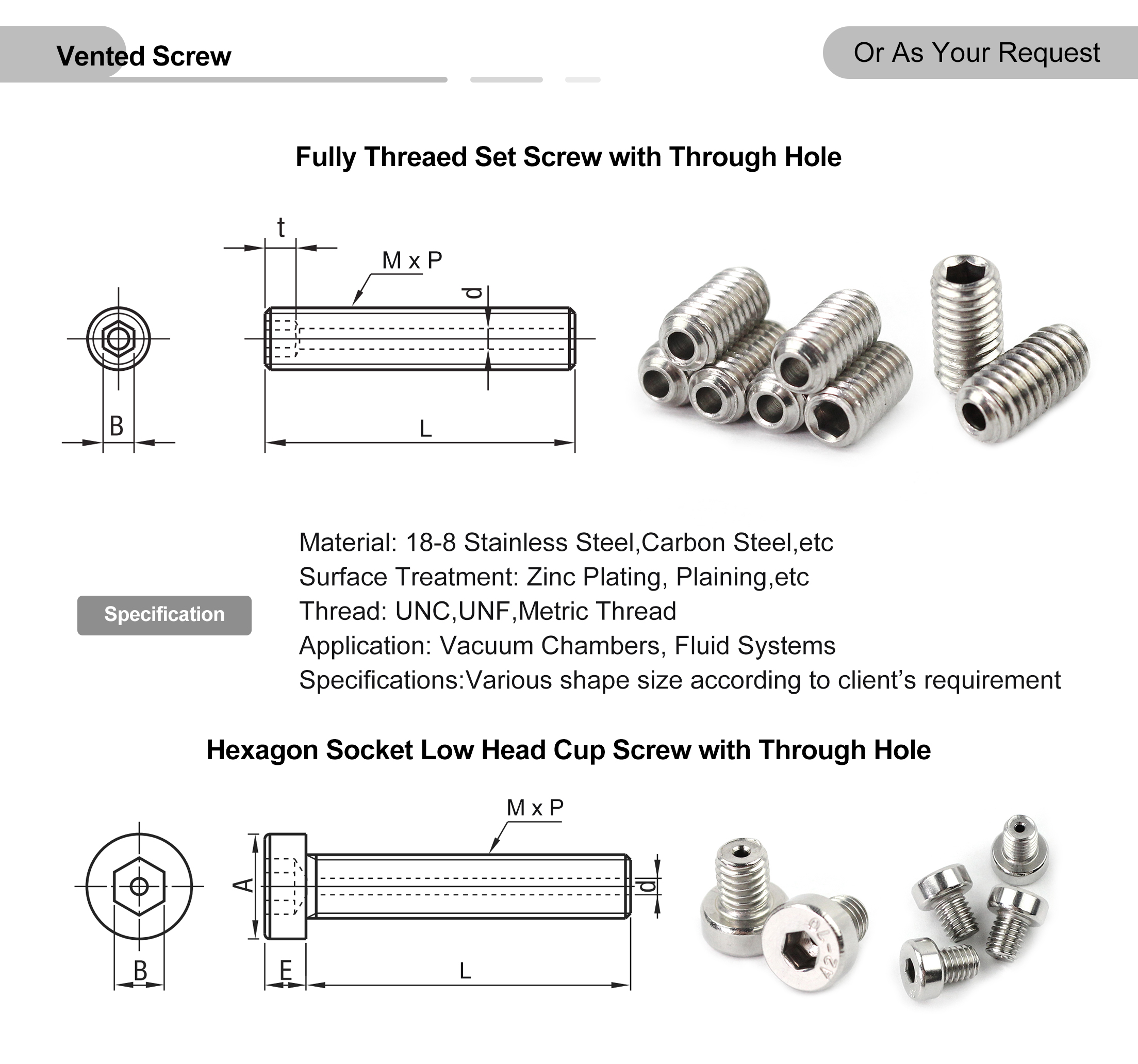 vented set screw