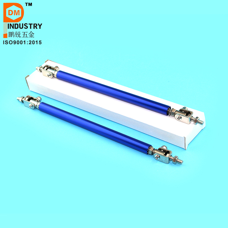 Car front bumper lip splitter rods