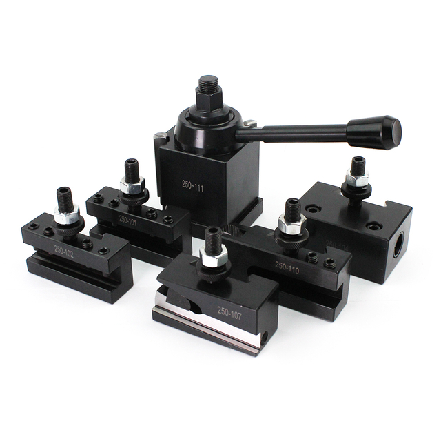 251-111 Wedge Type Quick Change Tool Post Set