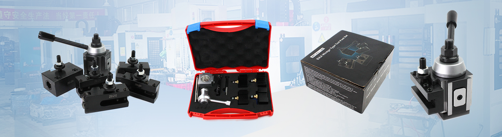 quick change tool post piston