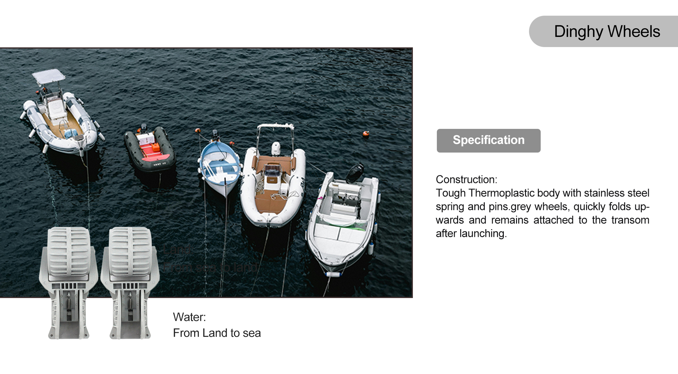 dinghy launching wheels