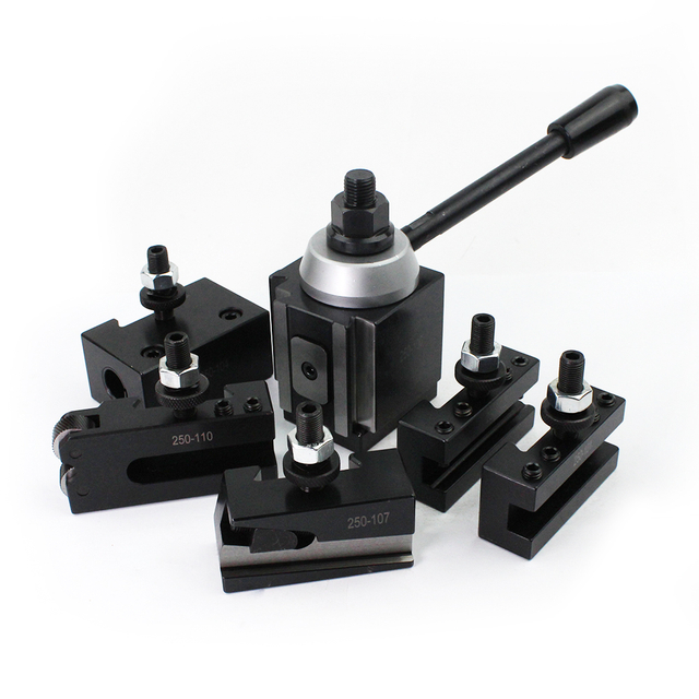 251-100 Piston Type Quick Change Tool Post Set
