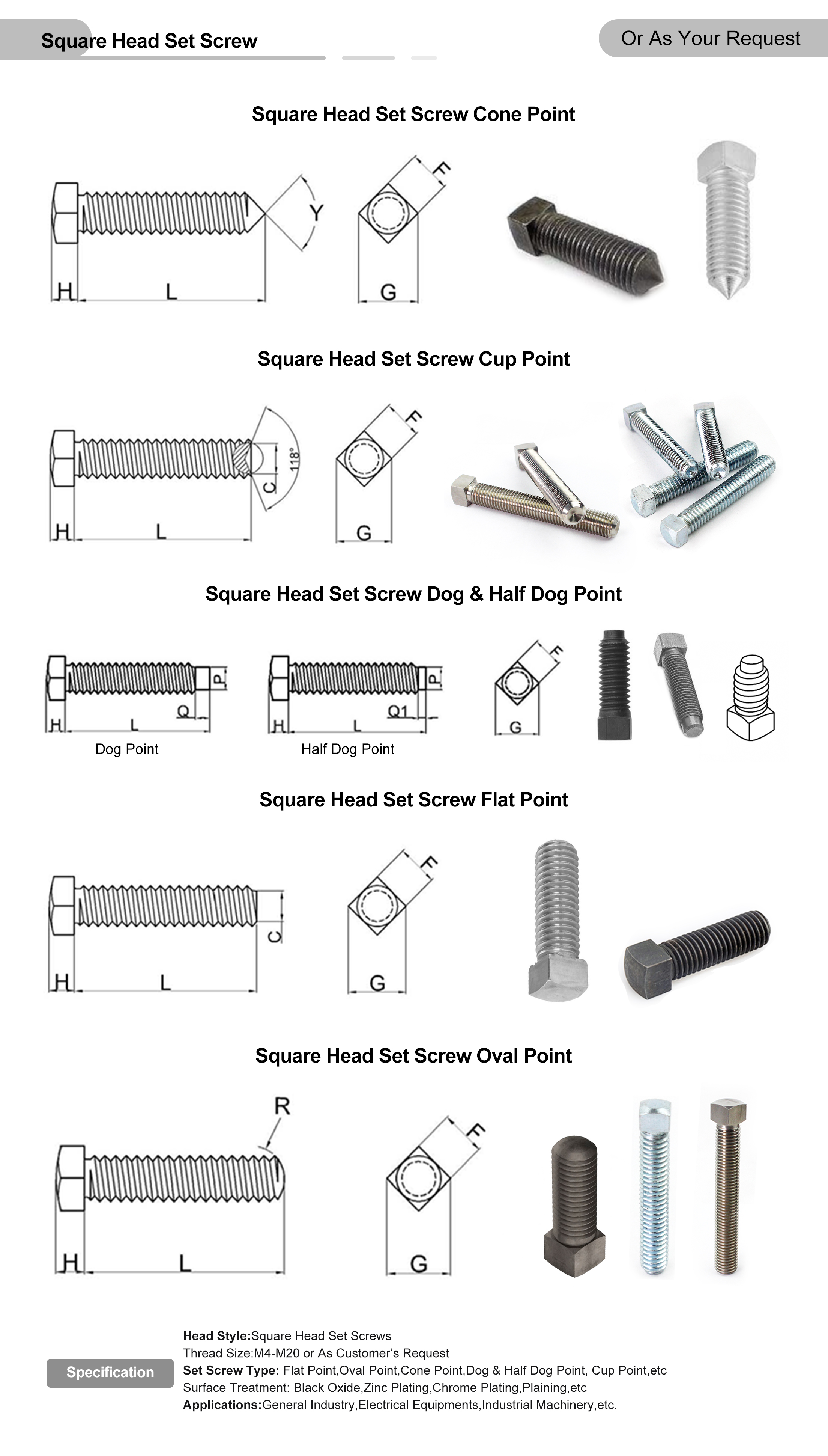 square head bolt