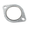 2 Bolt Exhaust Flange with Gasket (Slotted Bolt Holes)