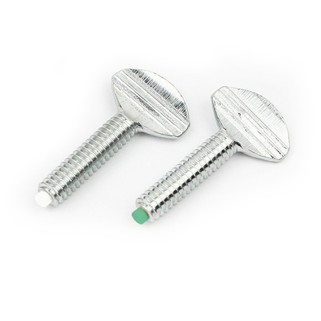 Nylon Tip Spade Thumb Screw Metric & Inch