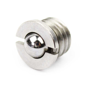 GN616.2 Threaded Flange Ball Spring Plunger