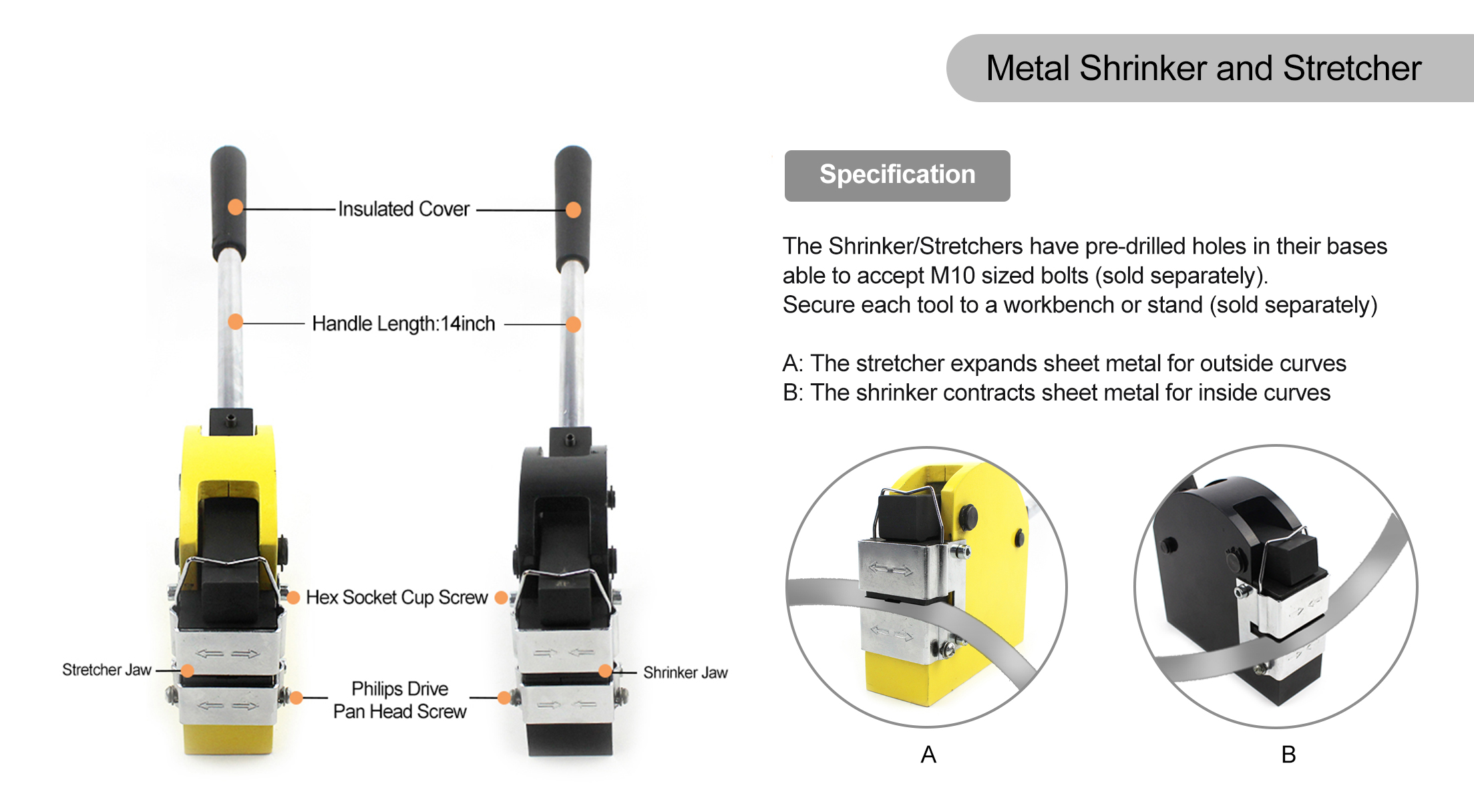 metal shrinker & stretcher