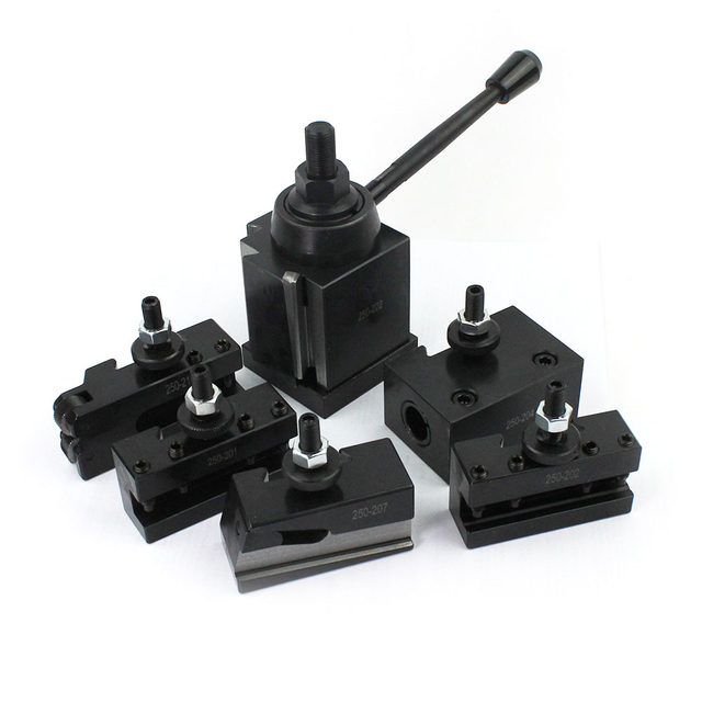 251-222 Wedge Type Quick Change Tool Post Set