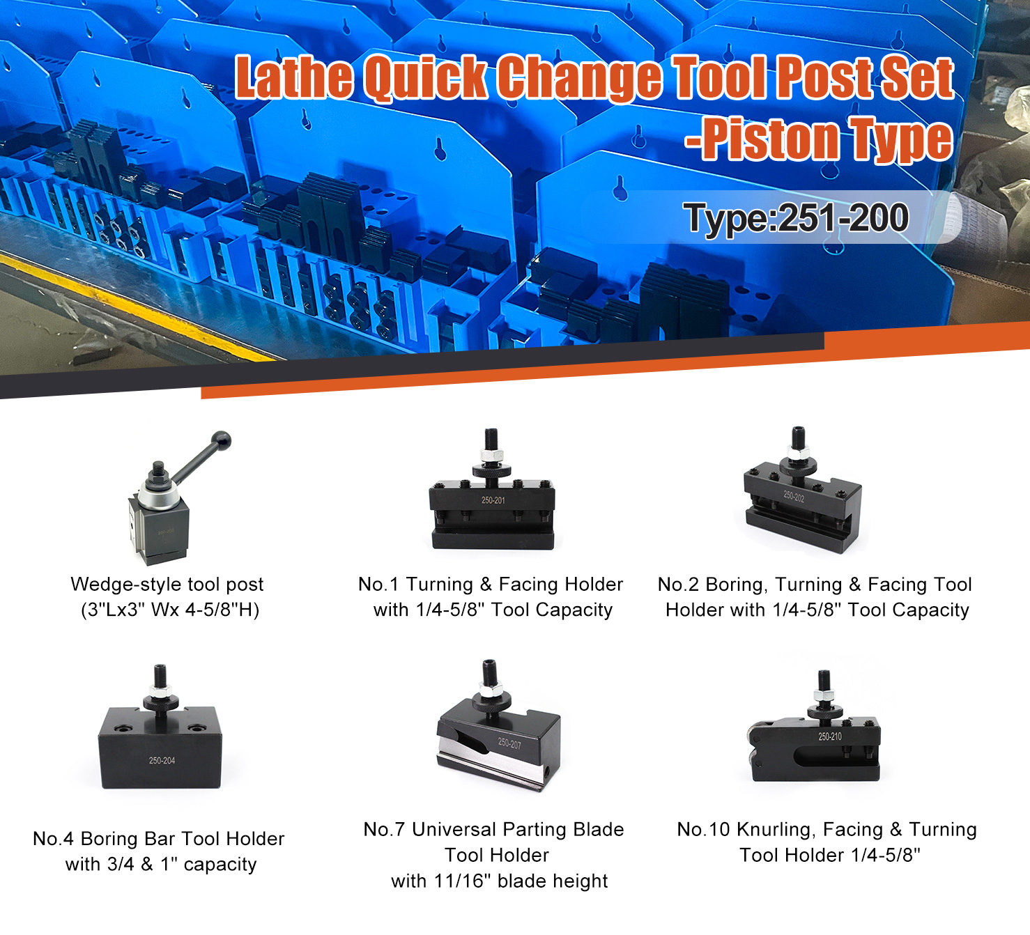 quick change tool post types