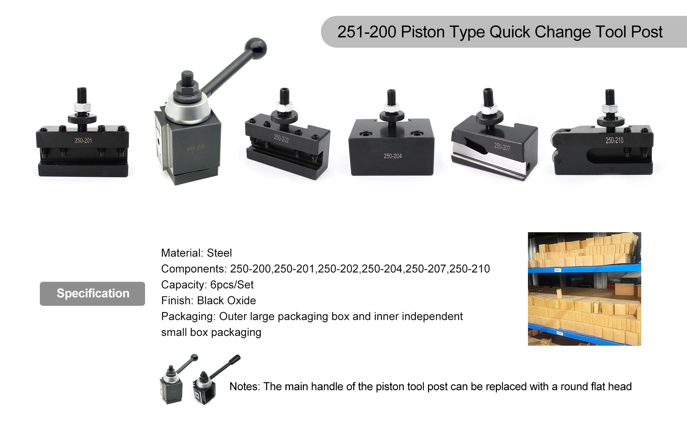 lathe quick change tool post set