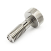 Knurled Knob Retractable Spring Plunger