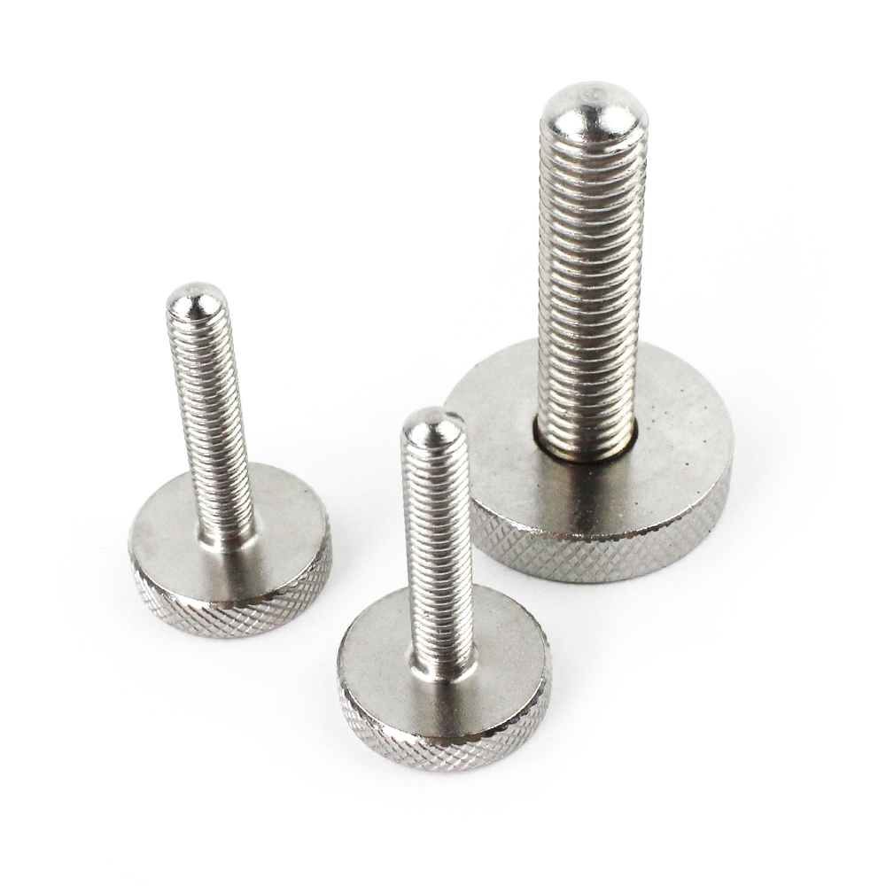 Stainless Steel Knurled Knob Thumb Screw