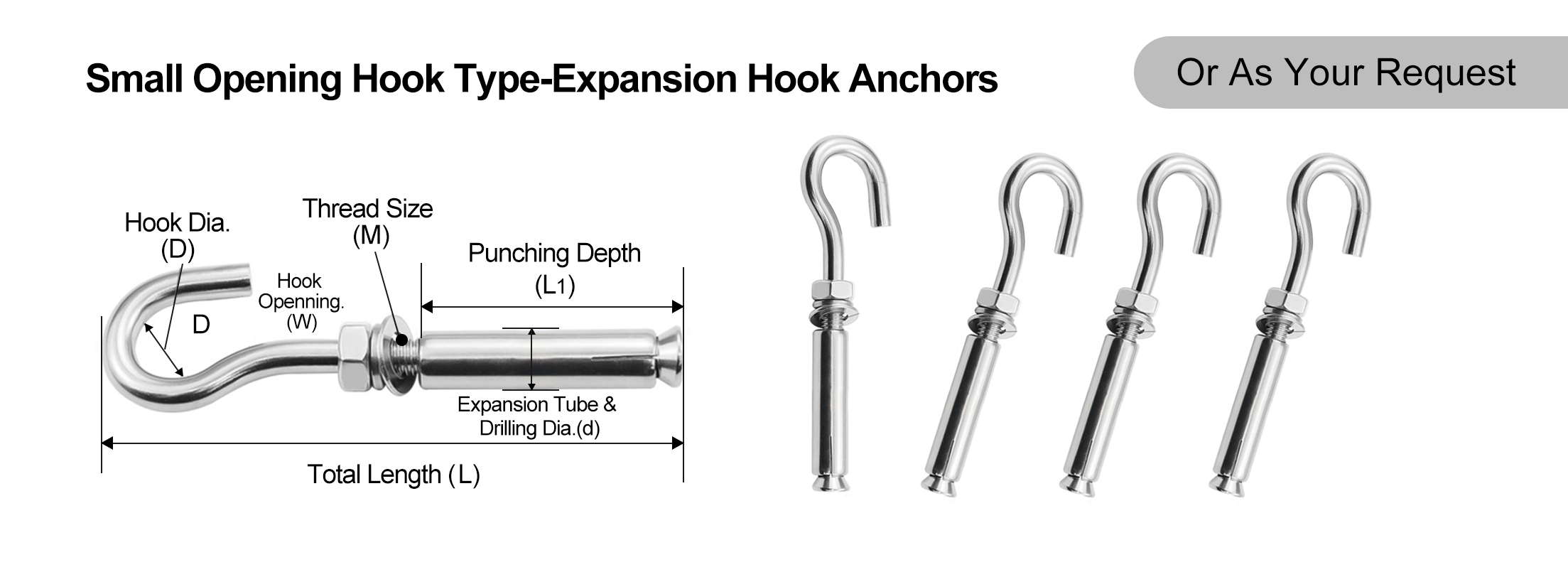 marine hook anchor 
