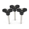 113.8 Ball Lock Pins with Plastic T handle
