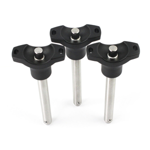 113.8 Ball Lock Pins with Plastic T handle