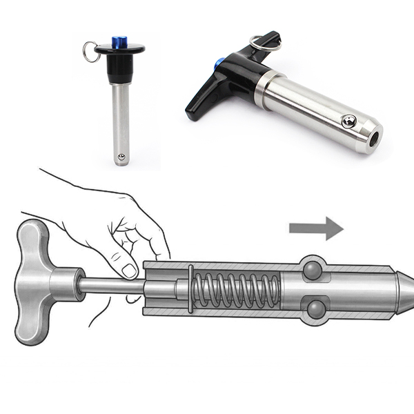 How Do The Mechanics of Push‑Button Quick‑Release Ball Pin Lock Fasteners Function?